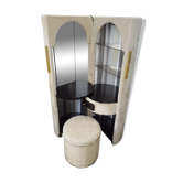 Coiffeuse cylindrique, 70's