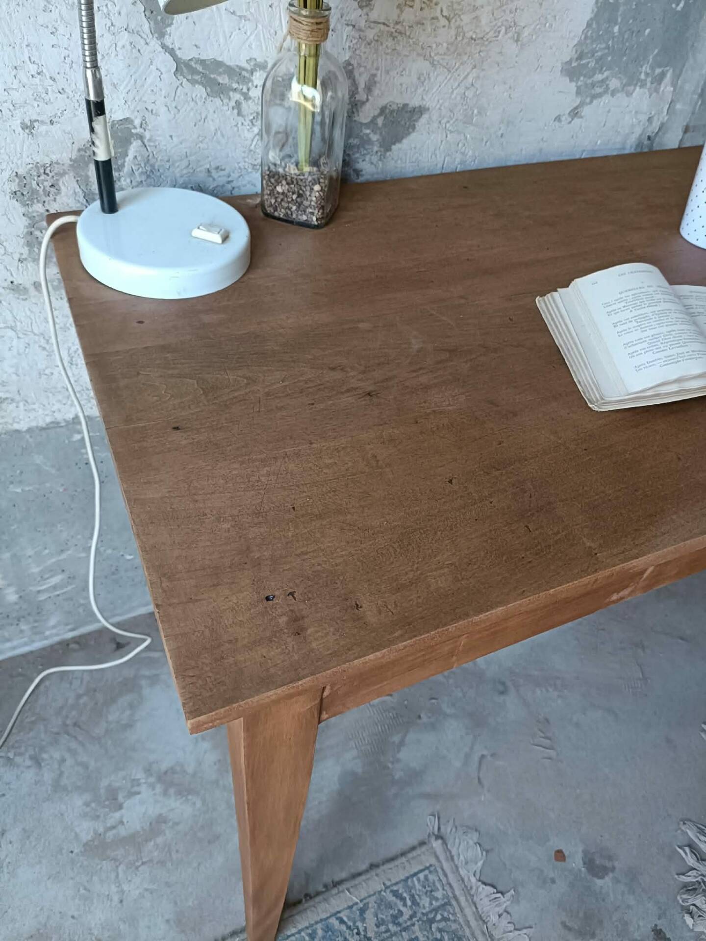 Wooden desk