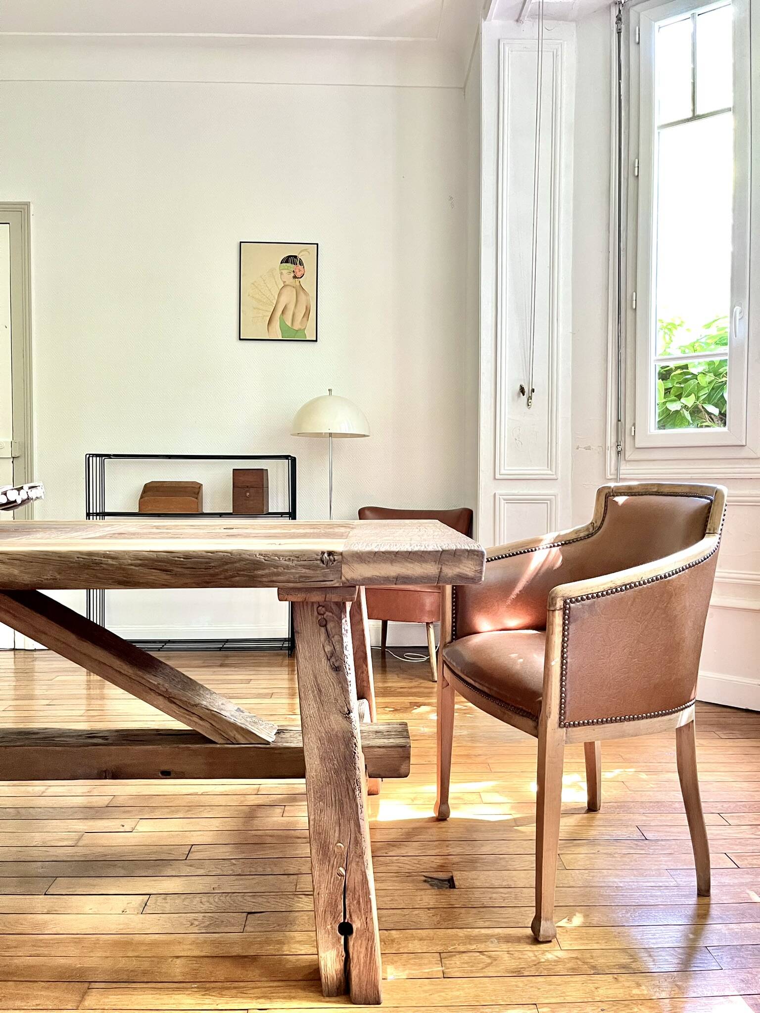 Table de ferme Tower – Chêne Ancien 260 cm
