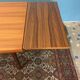 Table en teck et noyer 1960