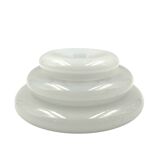 Vide poche en cristal "Pomeri", Eleonore Peduzzi Riva, Vistosi Murano Italie, 1972