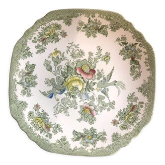 Plat Wedgwood Oriental Pheasants vert