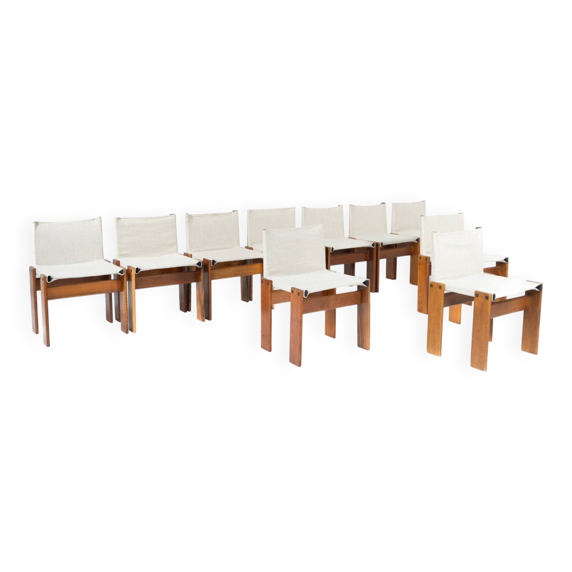 Monk Chair by Afra and Tobia Scarpa for Molteni, 1970 - Sold individually