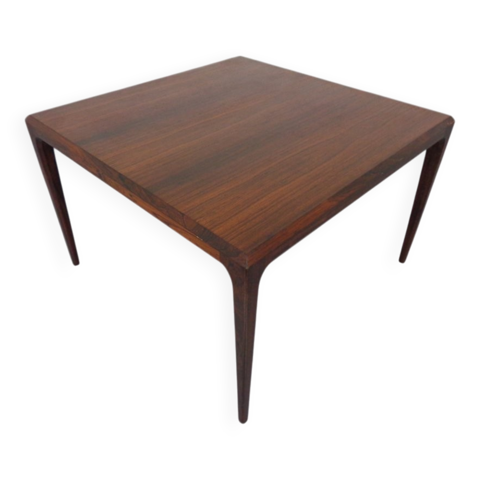 Rosewood coffee table by Johannes Andersen for CFC Silkeborg, Denmark, 1950s.