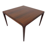 Rosewood coffee table by Johannes Andersen for CFC Silkeborg, Denmark, 1950s.