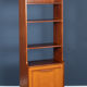 Retro Teak 1960s Stonehill Mid Century Wall Unit Room Divider Shelving Bookcase