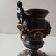 Ancient Médicis vase in gilded bronze with sphinxes – Napoleon III 19th century