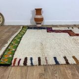 Handmade Moroccan Berber rug 258 X 150 CM