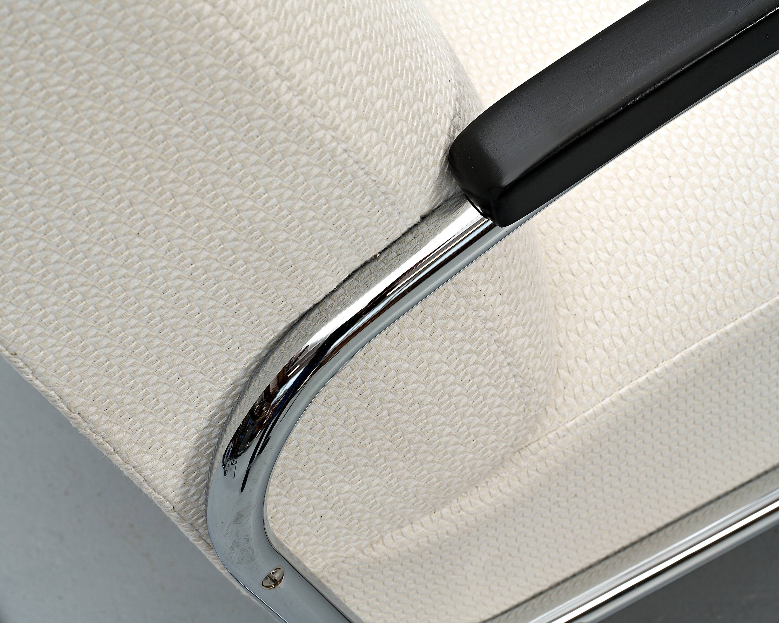 S411 Armchair by W. H. Gispen for Mücke & Melder, 1930s