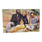 Portrait familial signée Patrice Landauer