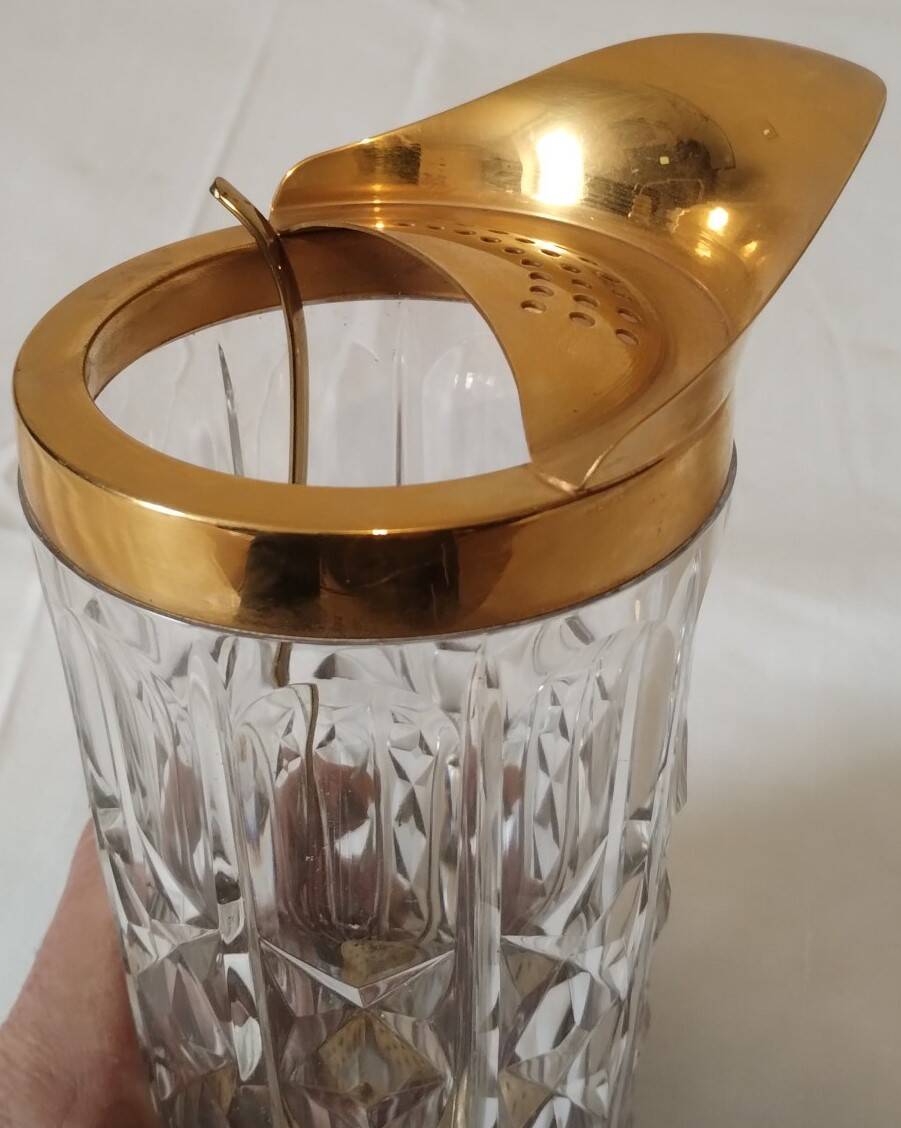 Vintage cocktail pitcher