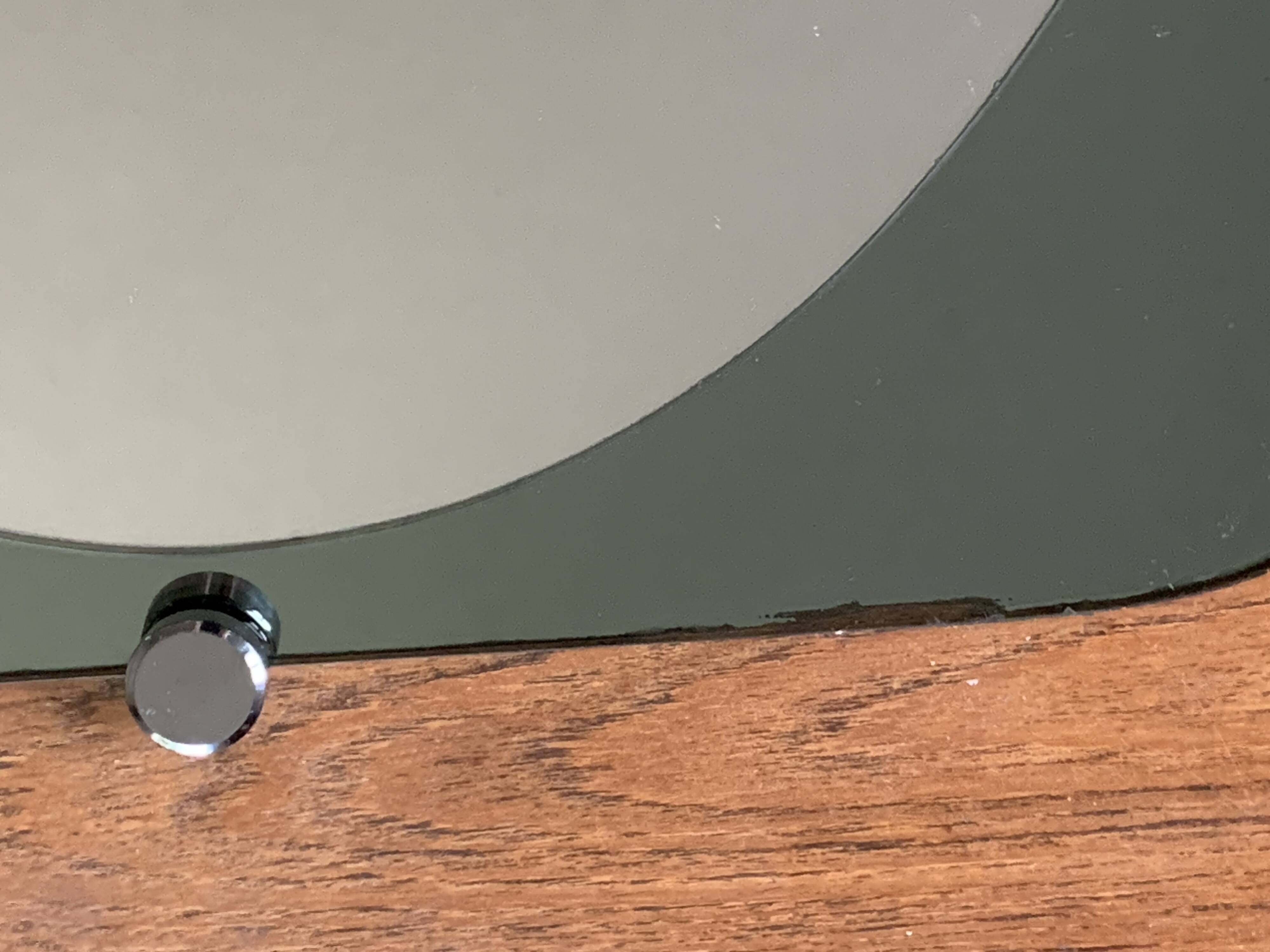 Double shade mirror 43x66 vintage 1970