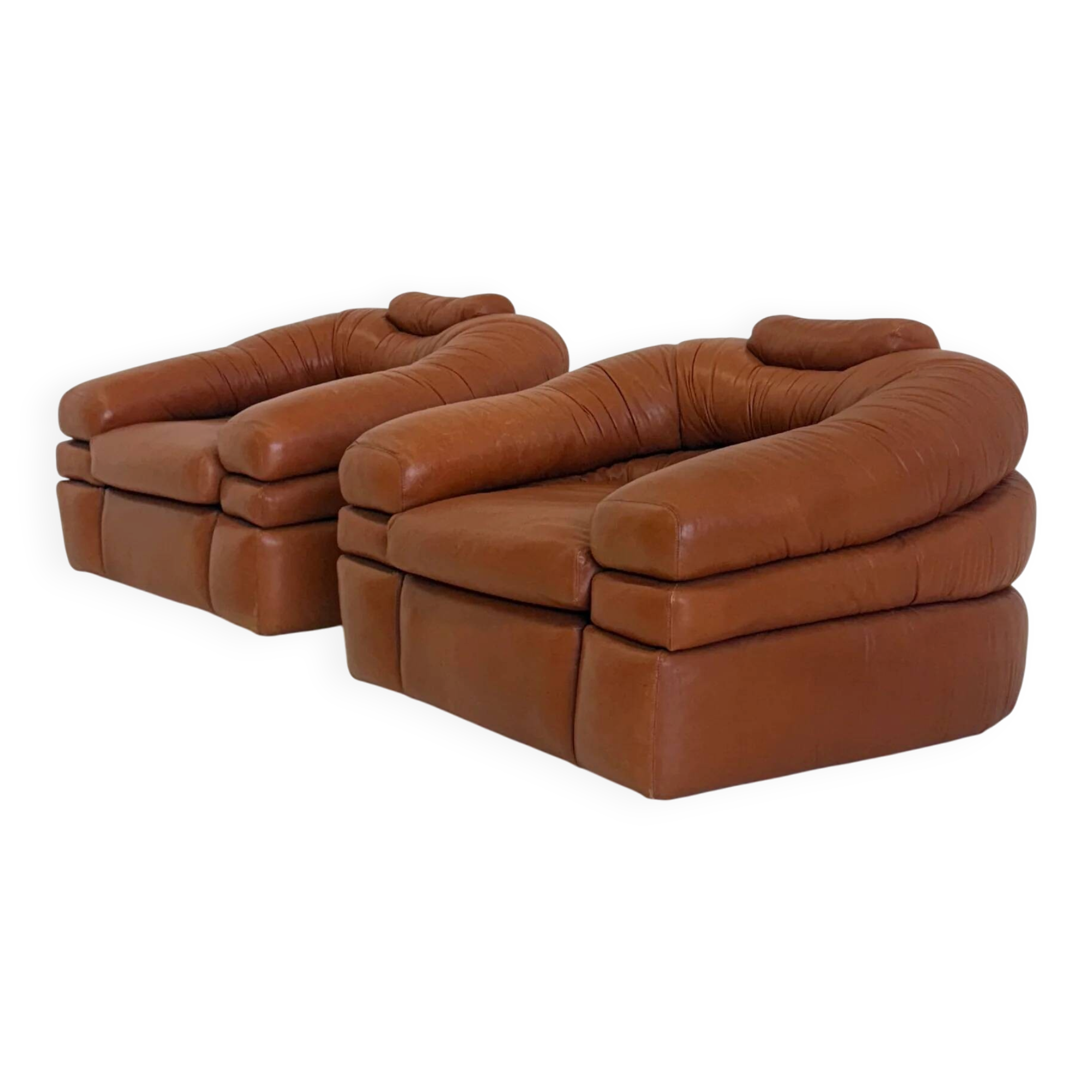 Straccio lounge chairs by De Pas, D’Urbino and Lomazzi for Zanotta