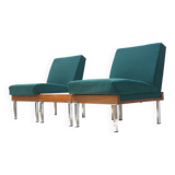 Set of 2 armchairs and coffee table / modular sofa made in the 60s