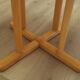 Beech round table, Danish design, 1990s, production: Denmark