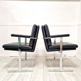 Paire de fauteuils Delphi Robin Day Hille du milieu du siècle