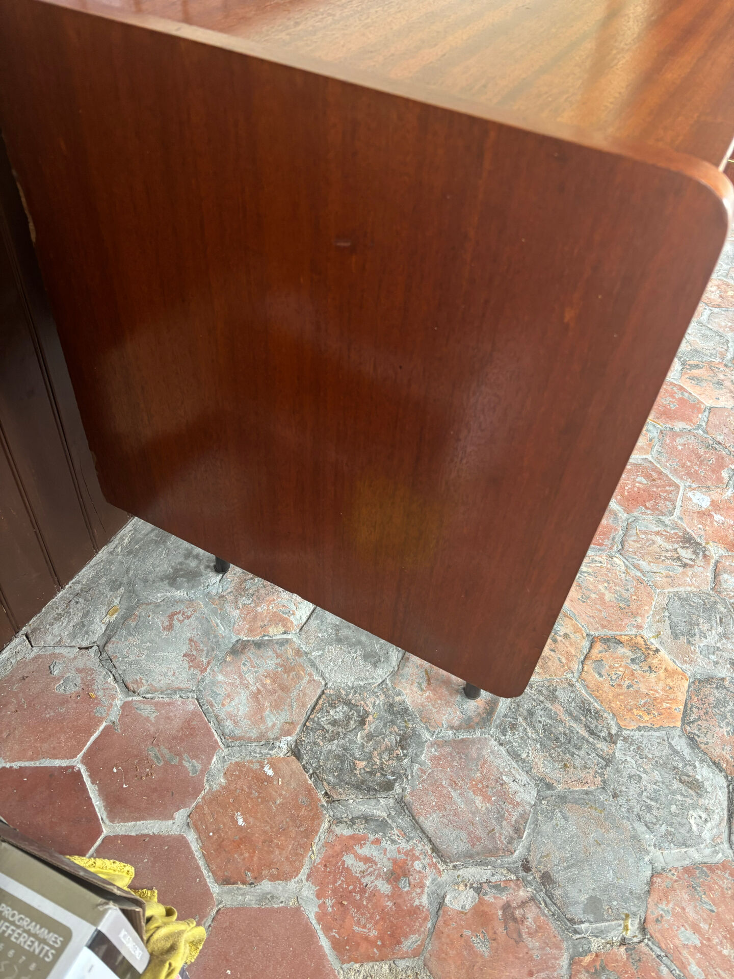 Teak chest of drawers