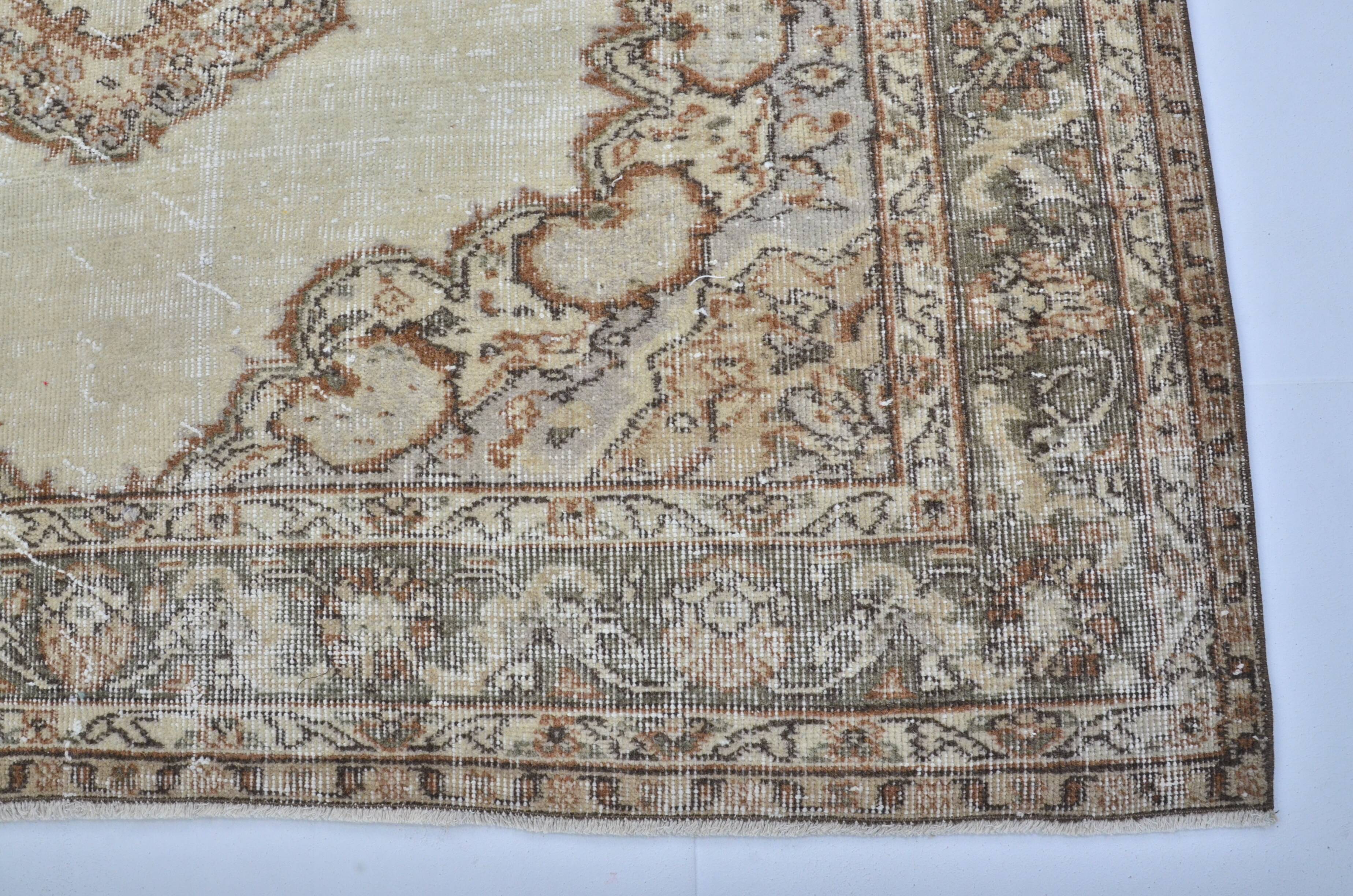 Tapis vintage turc Oushak sku 3273