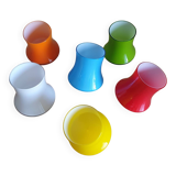 Set of 6 roly-poly glasses