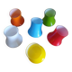 Set of 6 roly-poly glasses