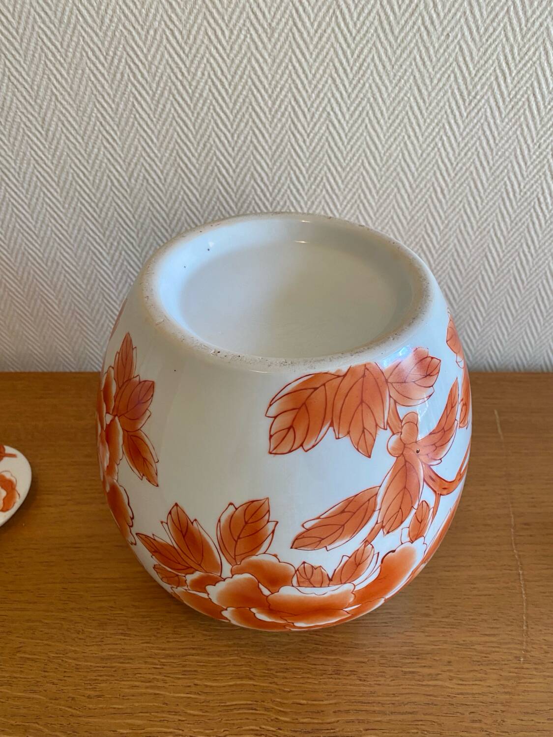 Asian ginger jar
