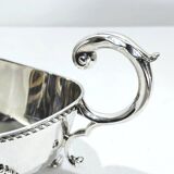 Silver sauceboat, England