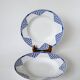 Lot of 5 mismatched soup plates Saint Amand and Moulins des Loups 1930