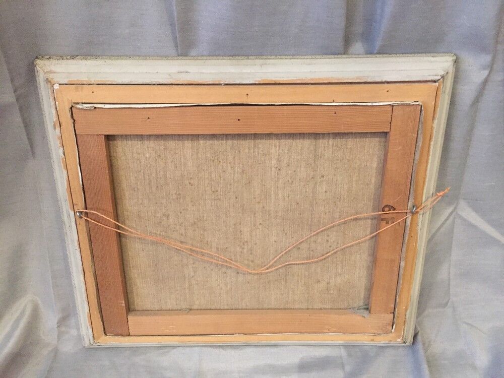 Oil on marine canvas a abougit environ du grau du roi