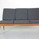 Mid-Century Modern Hans Mitzlaff 1950s Boomerang Sofa for Eugen Schmidt, 1950's