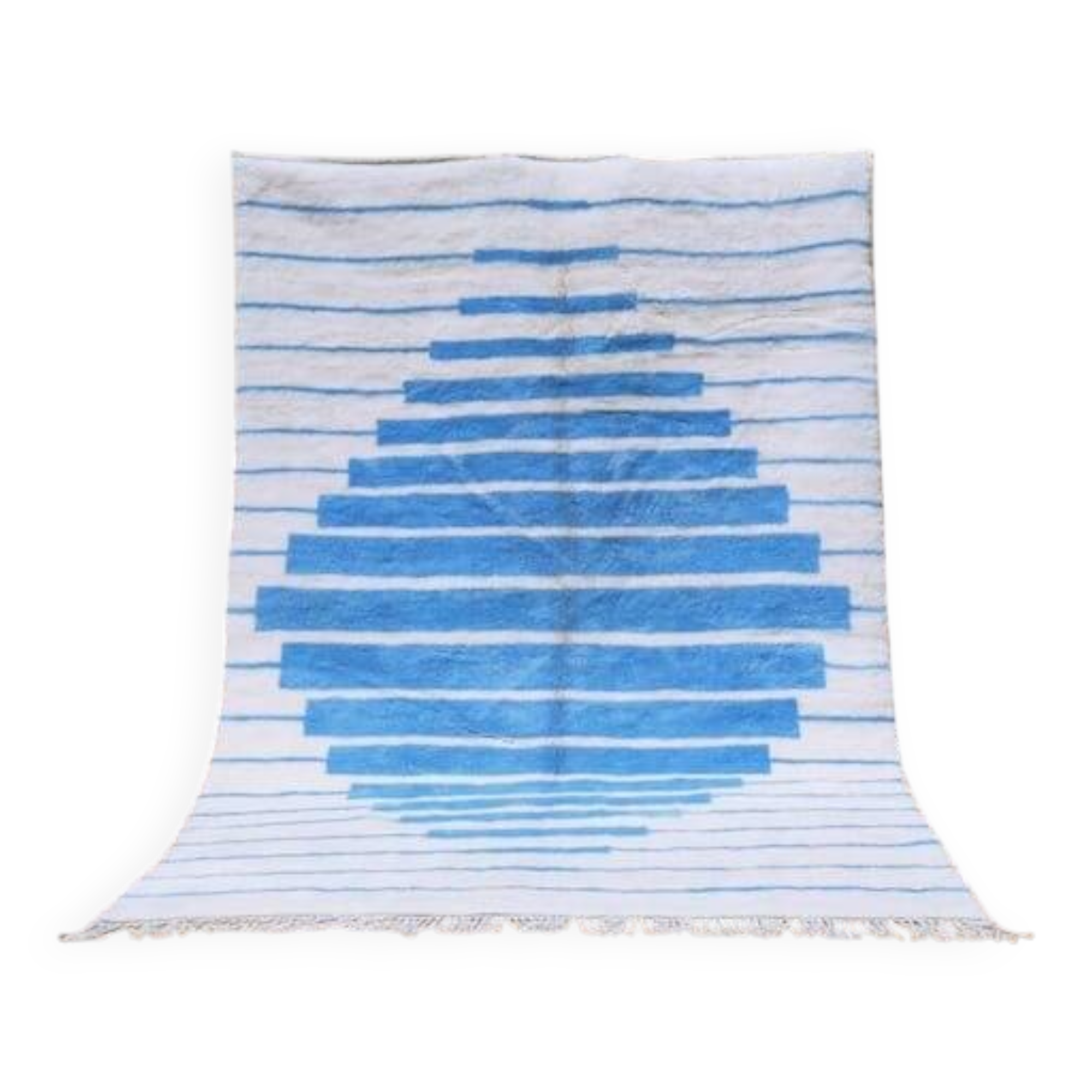 Handmade Beni Ouraine rug, size 100 x 200 cm
