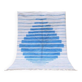 Tapis beni ouraine fait main taille 100 x 200 cm