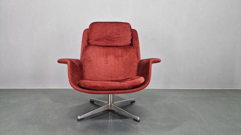 Midcentury Lounge Chair / Armchair Rondo, Olli Borg, Asko, Finland, 1960s