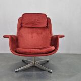 Midcentury Lounge Chair / Armchair Rondo, Olli Borg, Asko, Finland, 1960s