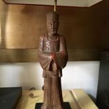 A Pair Of Wooden Lamps The Way of James Mont