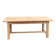 Grande table de ferme ancienne en chêne massif brut 