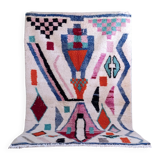 Handmade Moroccan rug in wool 3 x 2 m