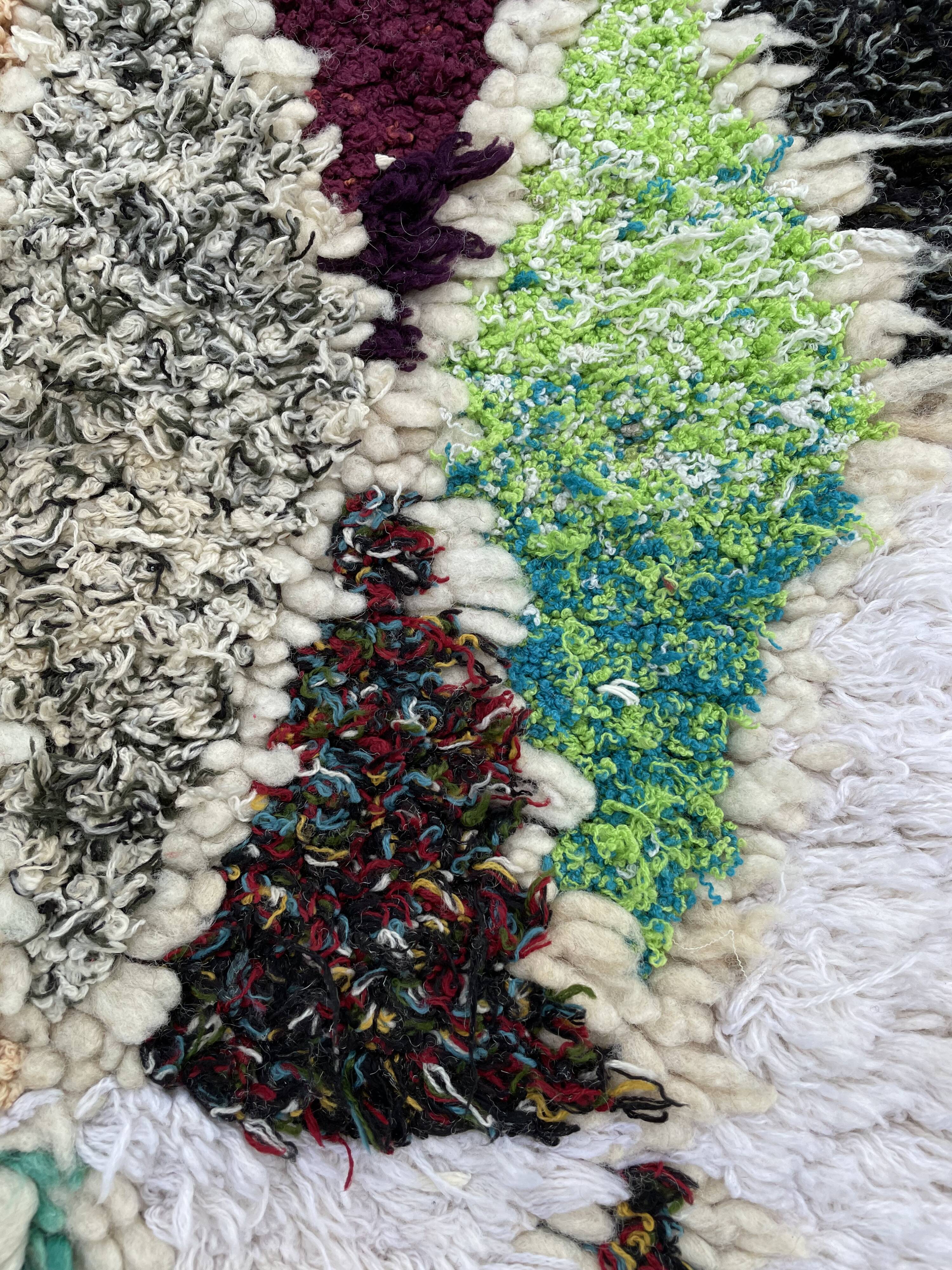 Berber carpet azilal 80x180 cm