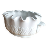 Antique white porcelain cooler from Limoges