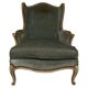 Fauteuil Louis XV " Bergère " 19ème siècle