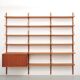 Royal System teak wall shelf by Poul Cadovius for Cado, 1950s