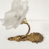 Tulip and brass applique