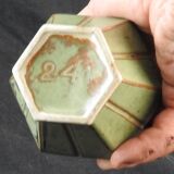 art deco vase in denbac sandstone number 241