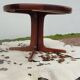 Vintage Scandinavian style table with 2 teak extensions, 1960s