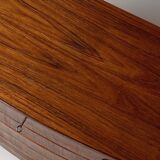 Commode courbée danoise, années 1960 | bois de teck