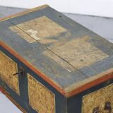 Painted Folk Art Bridal Chest