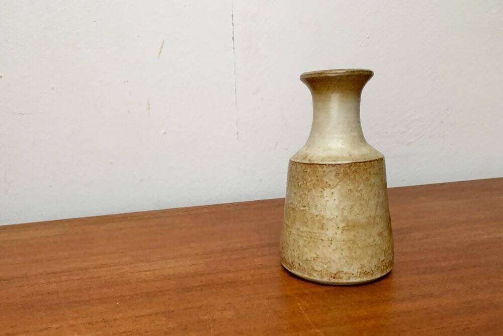 Minimalist vase from the Danish studio Søholm, mid-century, 1960s.