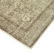 Handmade unique oriental beige rug 202 cm x 313 cm