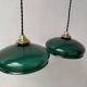 Suspensions opalines vertes