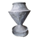 Large and beautiful 19th-century zinc vase.