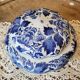 Delft blue and white earthenware bonbonnière with lid – Decor f